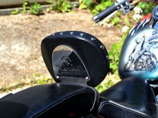 Studded Driver Rider Backrest Yamaha Dragstar XVS 1100 A Vstar XVS1100A CLASSIC